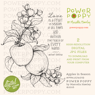 Power Poppy, Marcella Hawley, Apples in Season, Remixed Digital Release, August 2016