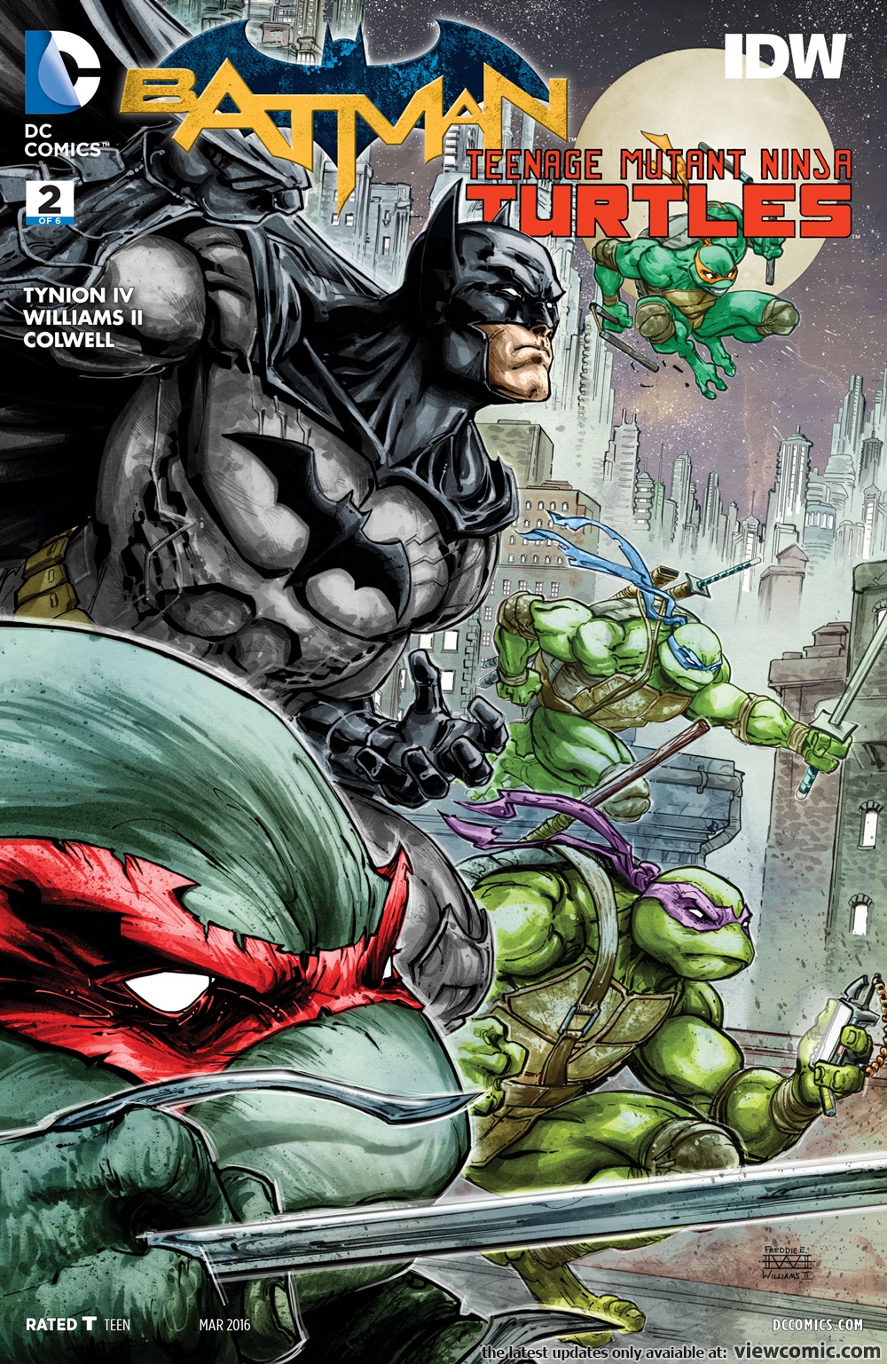 Batman Teenage Mutant Ninja Turtles 002 2016 | Read Batman Teenage Mutant  Ninja Turtles 002 2016 comic online in high quality. Read Full Comic online  for free - Read comics online in high quality .|