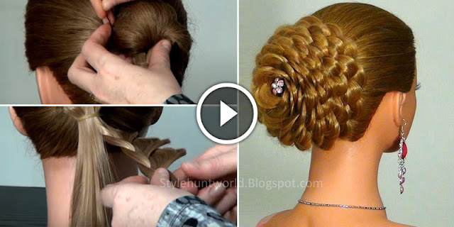 Learn How To Make Easy Party Occasional Hairstyle See Tutorial