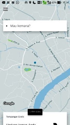 Uber 5 peta pada aplikasi uber Uber 5 peta pada aplikasi uber