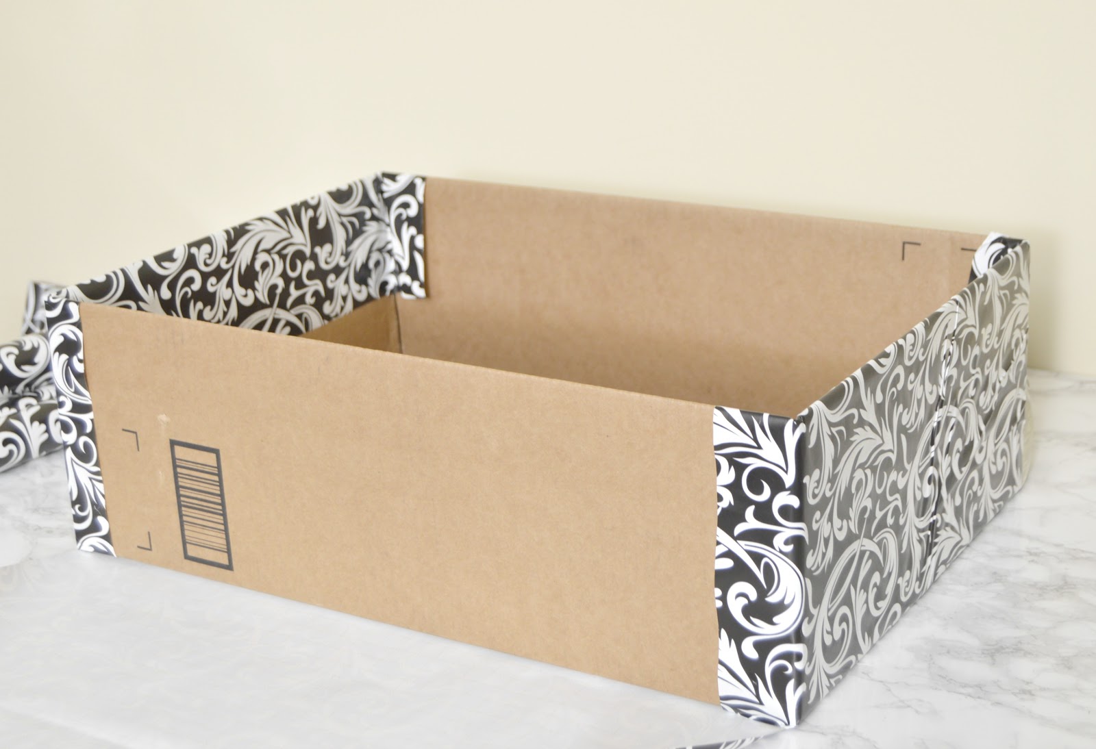 Vikalpah DIY Baskets (2 ways) from Shipping boxes
