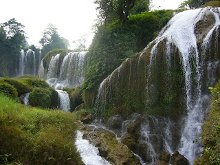 Travel Trip Journey : Detian Falls China