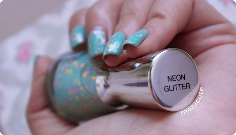Yes Love glitter neon