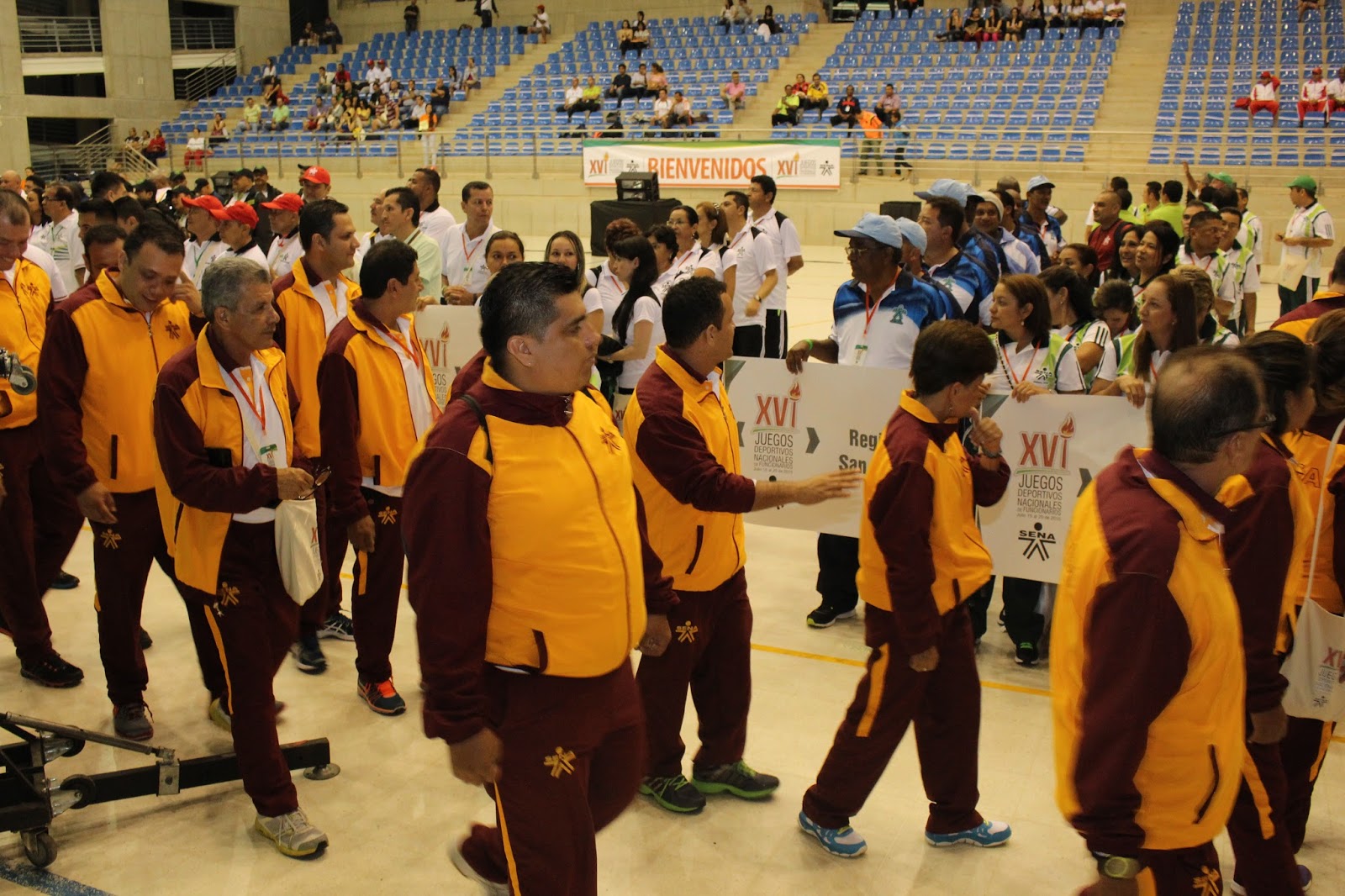 XVI Juegos Deportivos Nacionales De Funcionarios SENA Inauguramos 