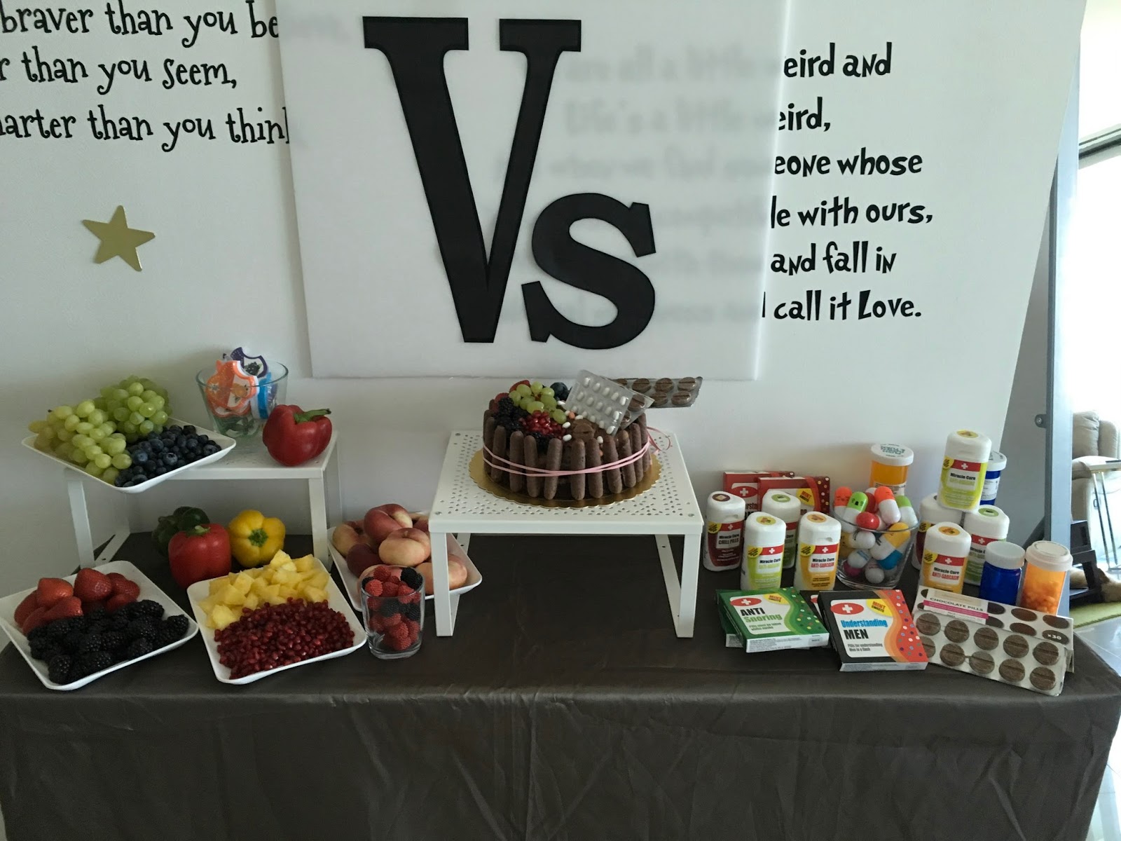 Butterflies and Bees Health, Food vs. Pills Party