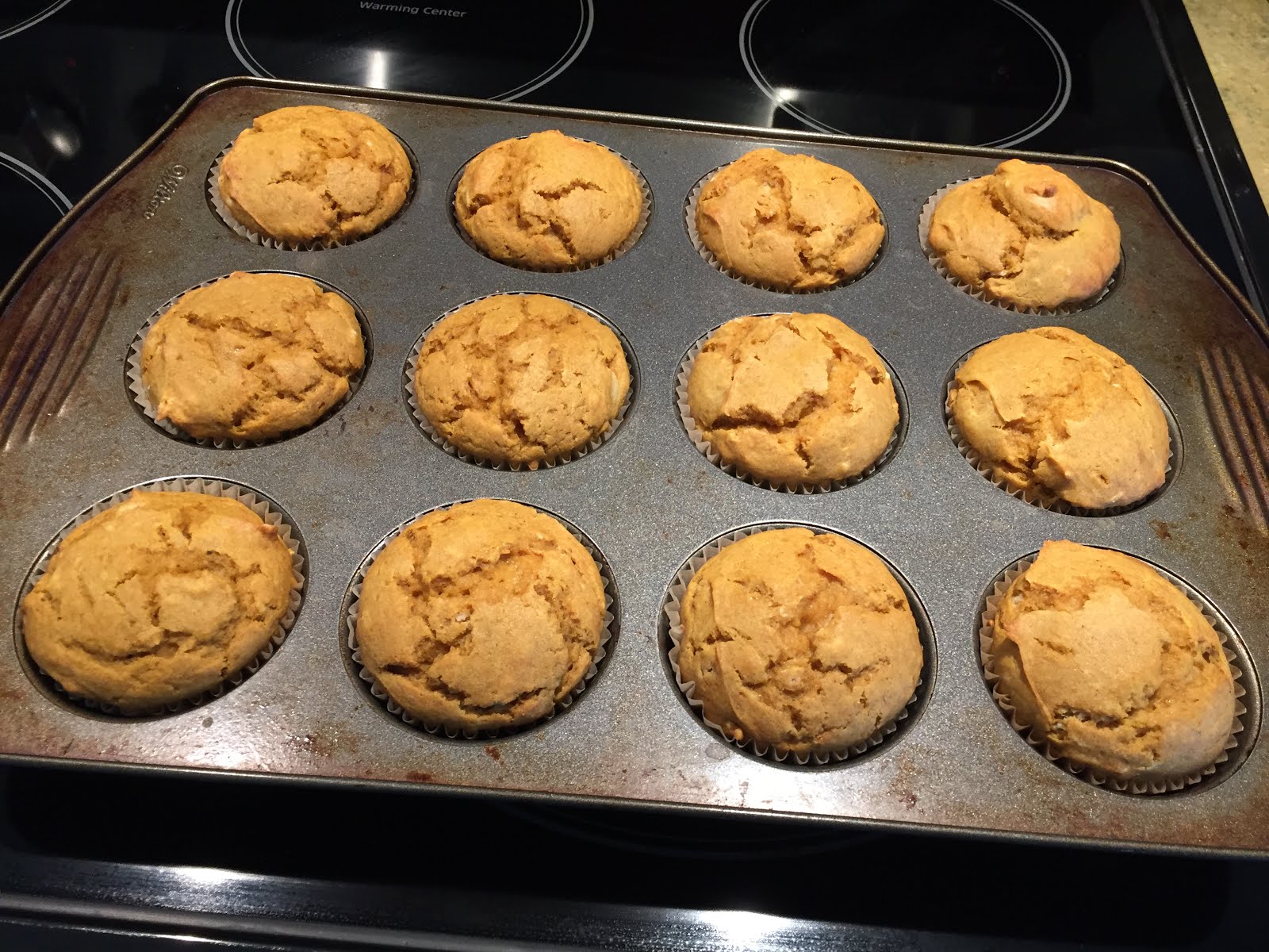 Sam's Brain Food Pumpkin or Banana Maple Syrup Muffins