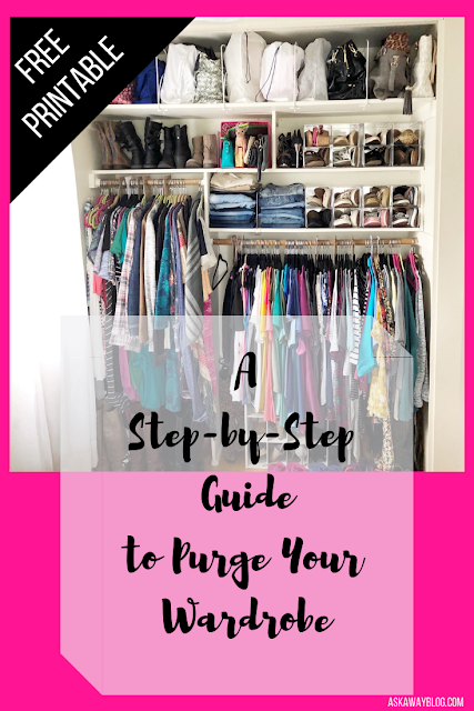 Purge Your Wardrobe with my FREE Step-by-Step Guide!