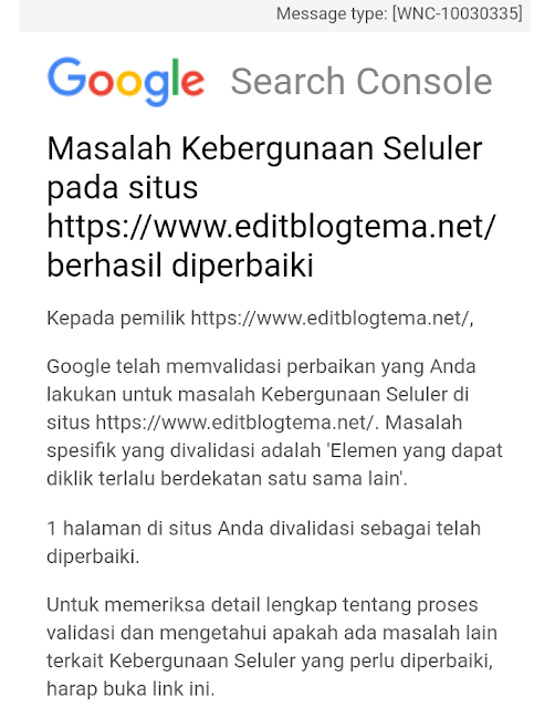 notifikasi Google