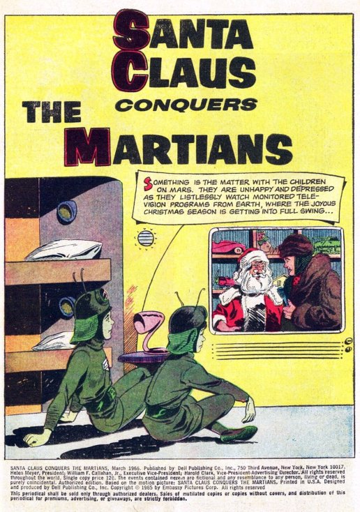Captain's Library: SANTA CLAUS CONQUERS THE MARTIANS Part 1