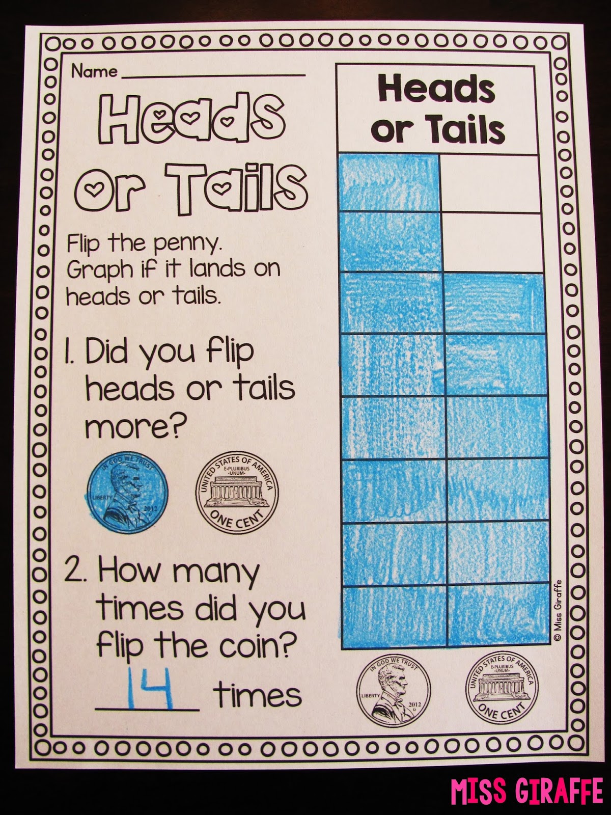 Miss Giraffe's Class: Graphing and Data Analysis in First Grade