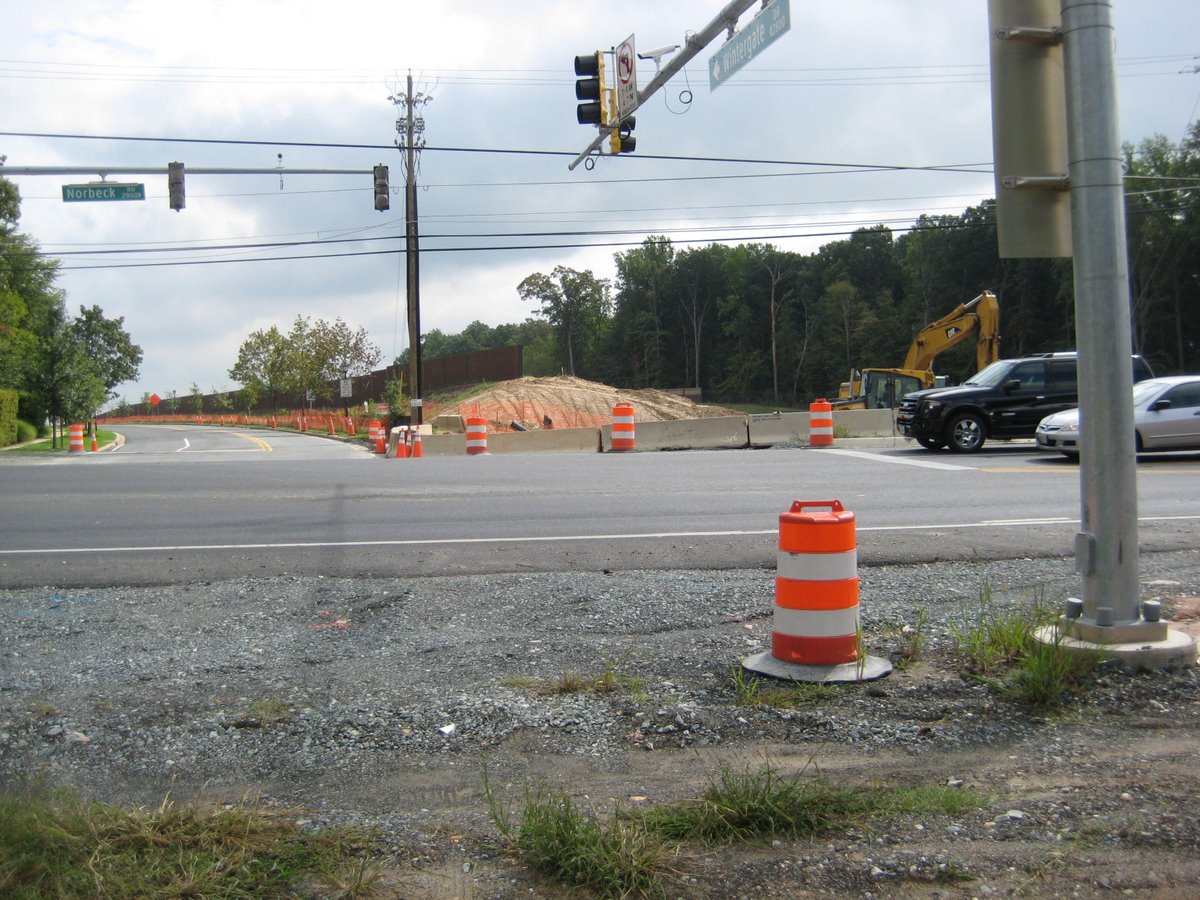 Norbeck Road Two Crosswalks are Planned for Norbeck at Wintergate