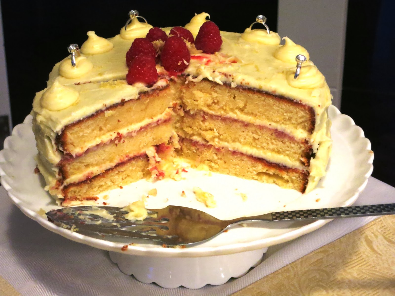 Little Miss Princess Cakes Zitronenkuchen mit ZitronenFrischkäse