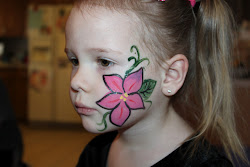 face painting flower easy designs flowers