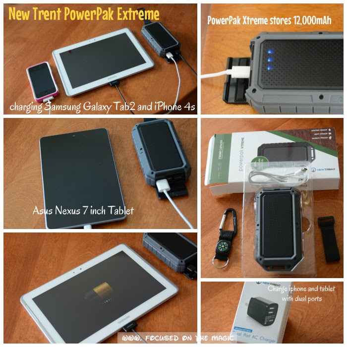Must Have Monday: New Trent PowerPak Xtreme - NT120R 12000mAh and the New Trent Dual Port High Speed Wall Charger 