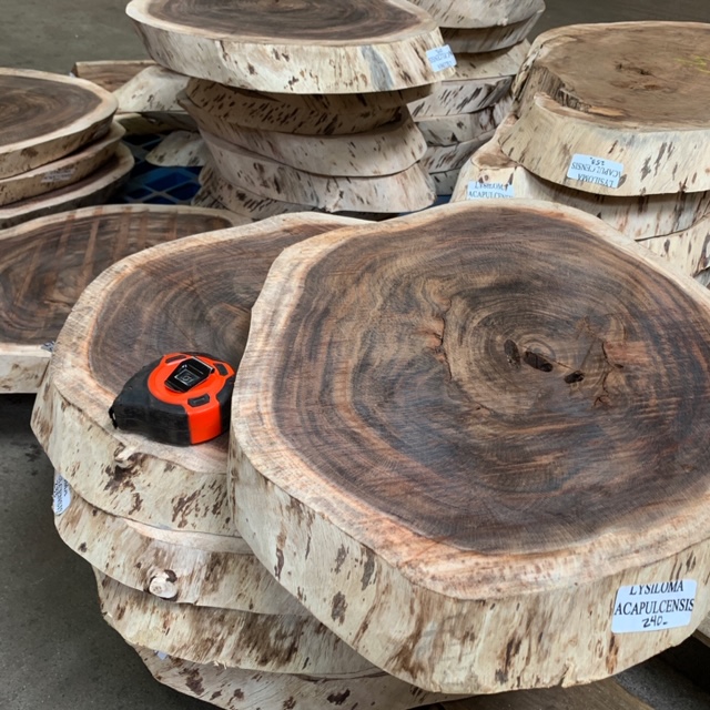 Tropical Exotic Hardwoods Tzalam “Cookie” Slabs (Caribbean Walnut)