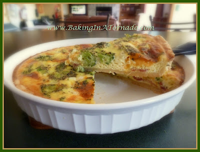 Karen's Quiche | www.BakingInATornado.com