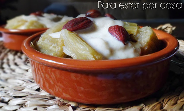 Cardo "a La Riojana" Con Almendras
