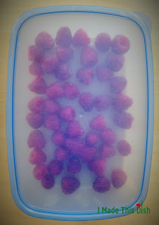 Cách bảo quản đông lạnh Phúc Bồn Tử/Mâm Xôi để sử dụng trái tưới được lâu hơn Freezingberries-imtd20