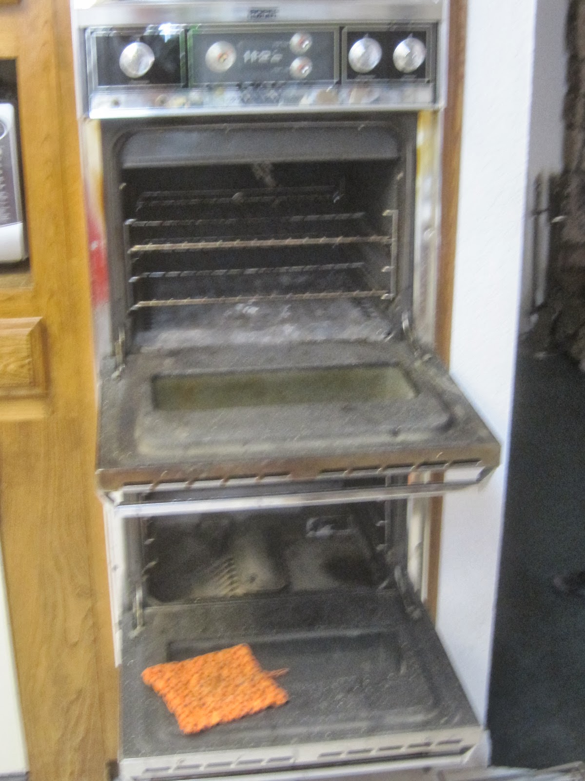 Babs and Gampy Kenmore Washer and Roper Oven Repaired at the Ranch