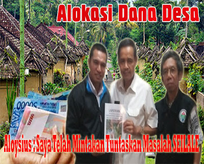 Aloysius: Irwasda Dan Krimsus Polda Maluku Telah Saya Mintakan Tuntaskan Kasus SEILALE 1 desa seilale