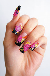 nail 3d designs japanese candy crazy nails acrylic arylic kawaii long unique kitty hello cool flower floral flowers christmas valentine