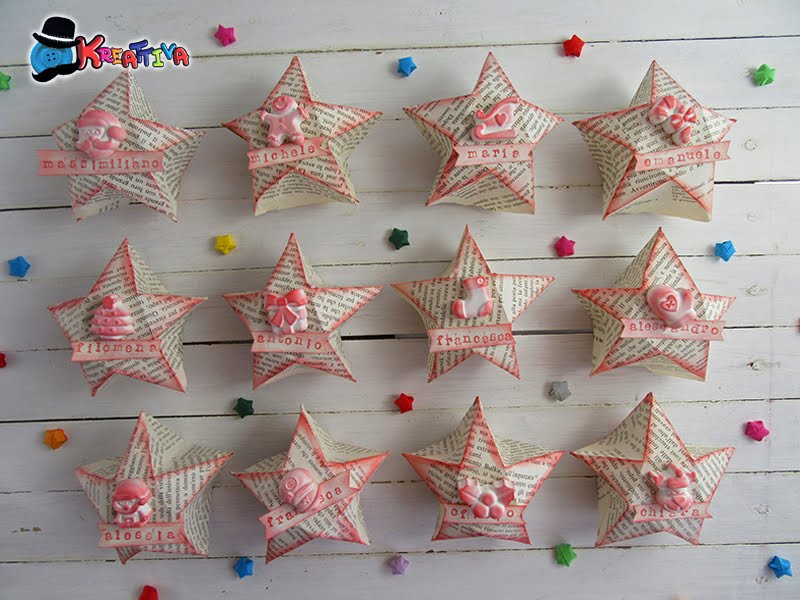 Segnaposto Natalizi Origami.Come Realizzare Delle Stelle Segnaposto Per Un Natale Handmade Kreattivablog
