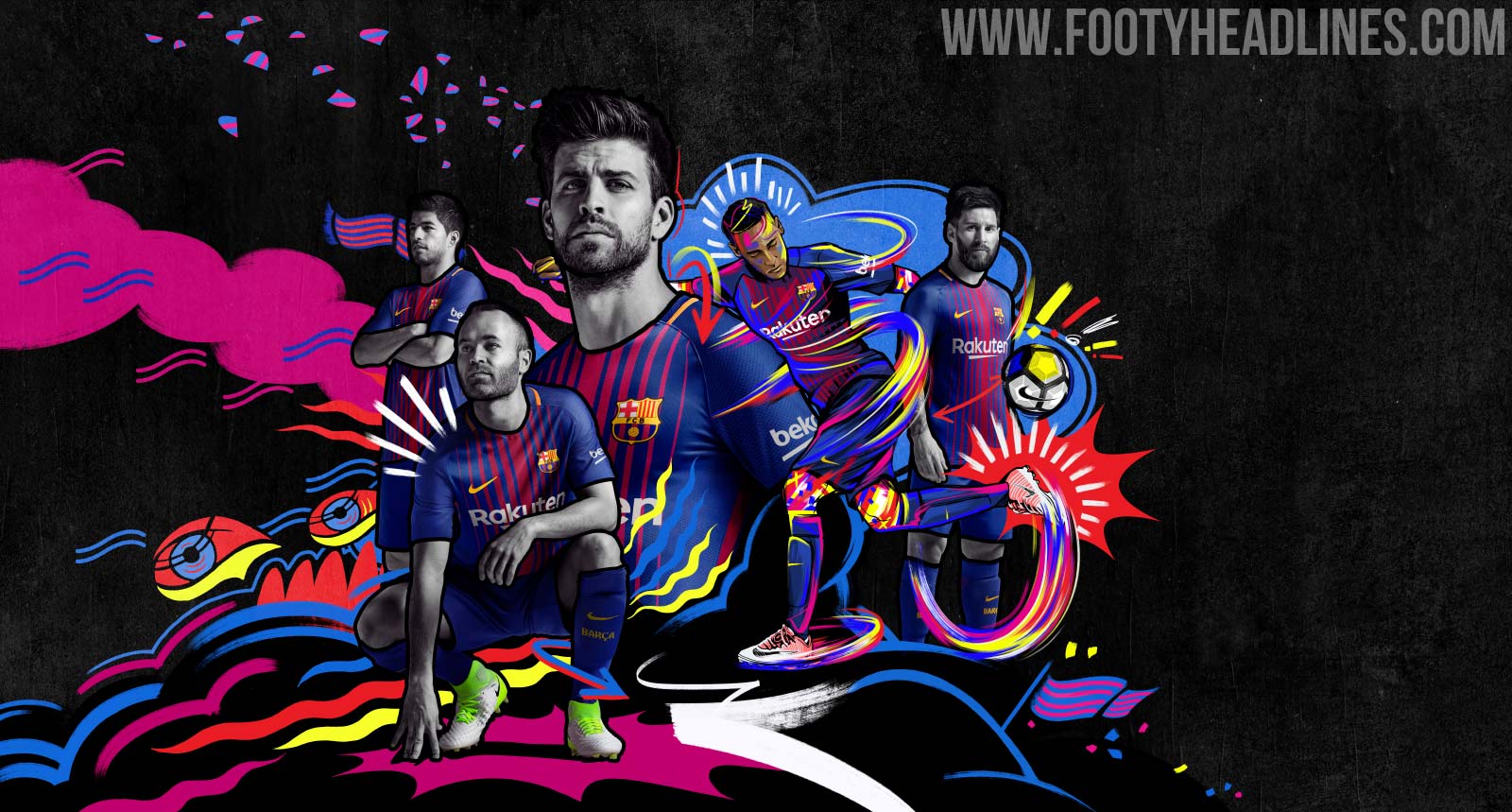 Barcelona 17-18 Kit Released Footy Headlines
