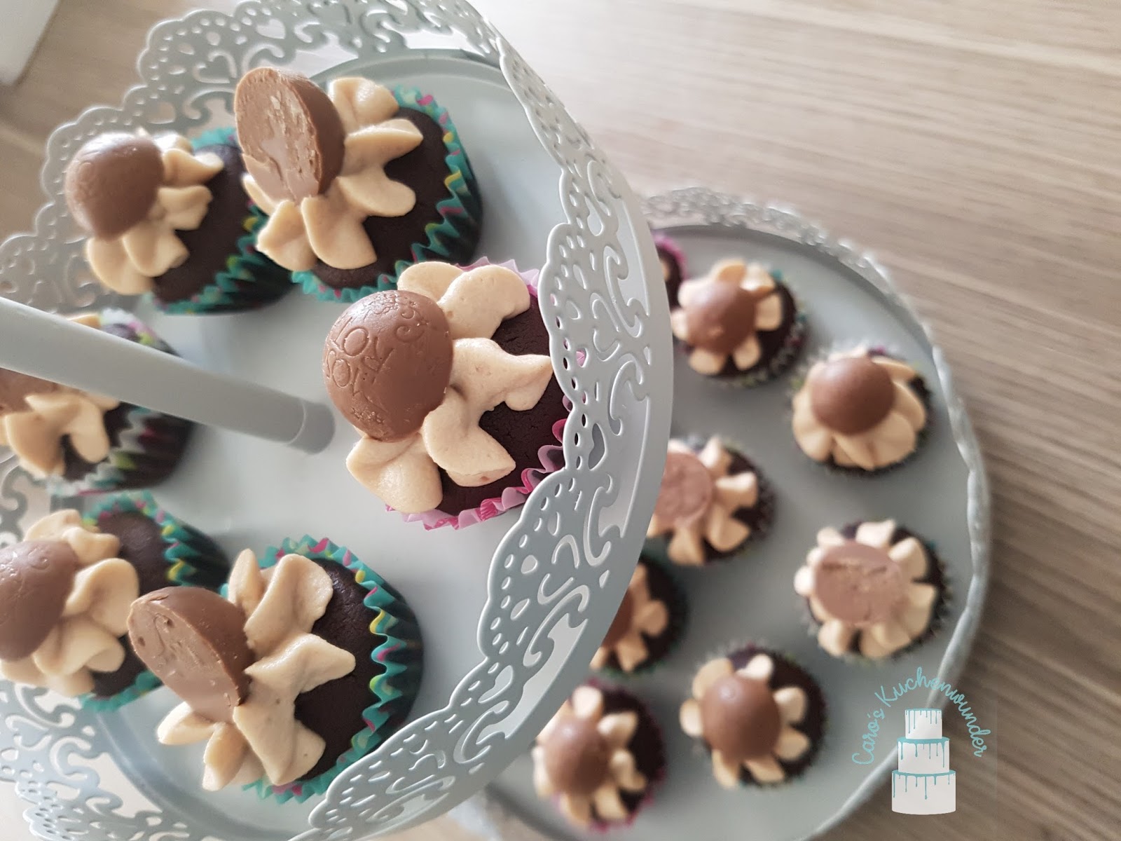Kinderriegel-Cupcakes | Caro`s Kuchenwunder