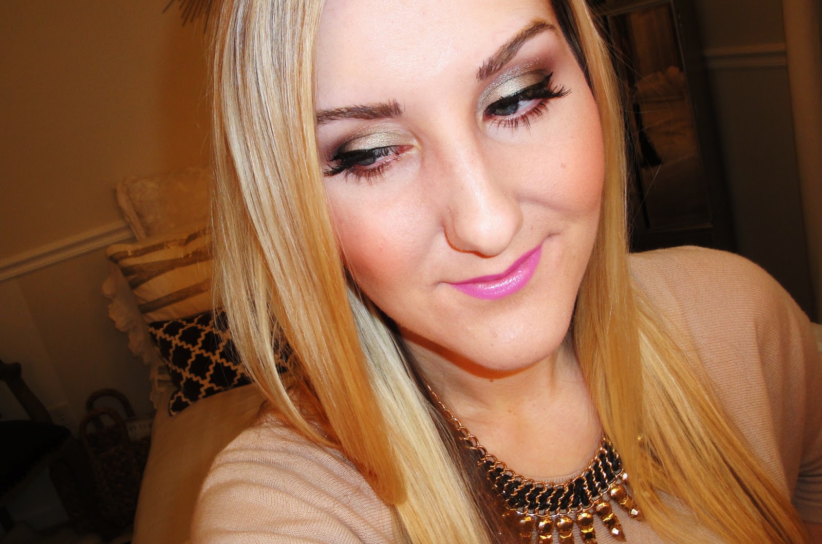 Women's Health and Beauty FullFace Drugstore Makeup Tutorial Soft Green