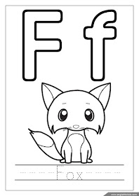 English for Kids Step by Step Letter F Worksheets, Flash Cards