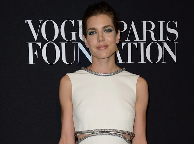 Charlotte Casiraghi attended the Vogue Foundation Gala as part of Paris Fashion Week