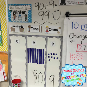 Sweet Sounds of Kindergarten : Magnetic Base Ten Manipulatives