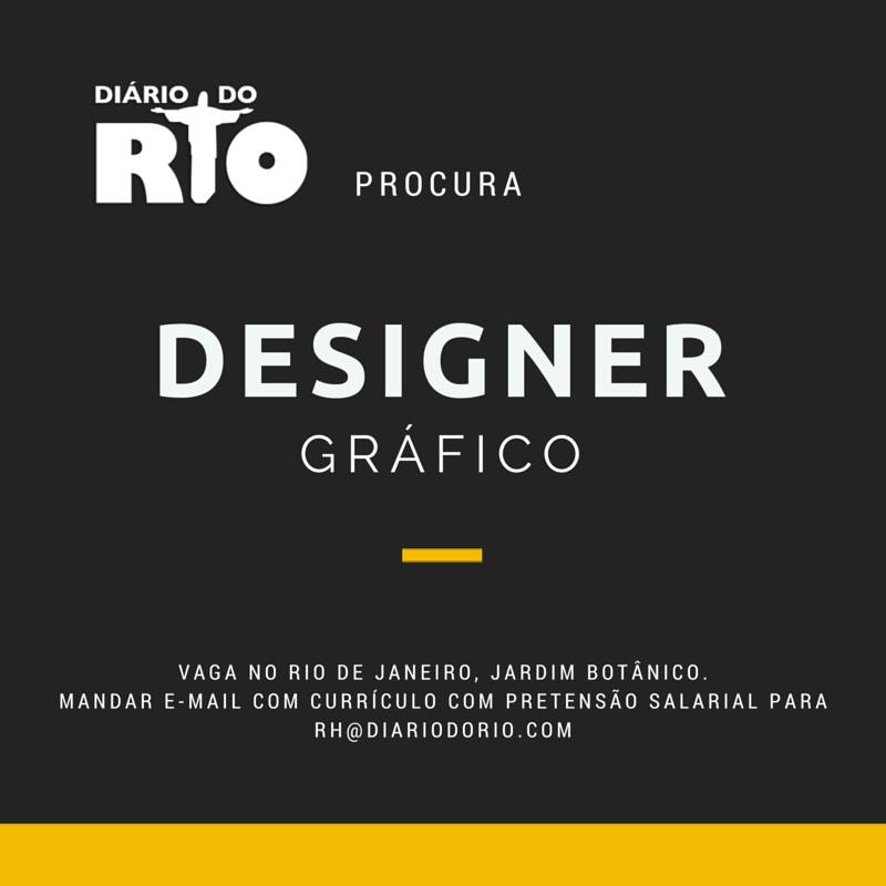 VAGA DESIGN = Designer Gráfico RJ //UMB