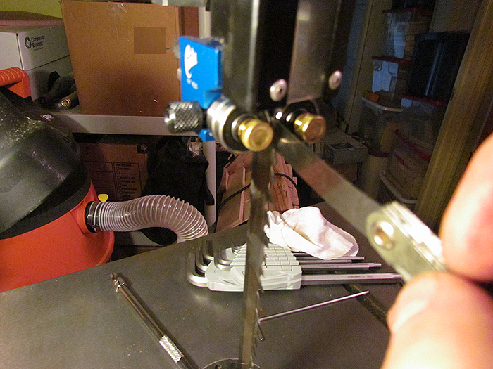 RIkon 10325 Bandsaw Upgrades and Mods, Pt. 3 Carter Blade Guides