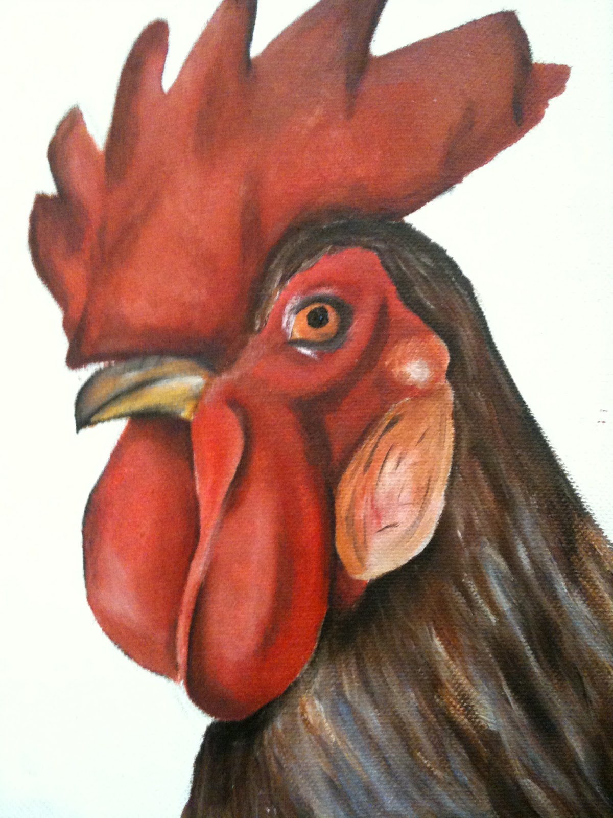 See Molly Create: Fred the Rooster