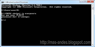 Mengunci dan Menyembunyikan Folder Menggunakan CMD (Command Prompt)