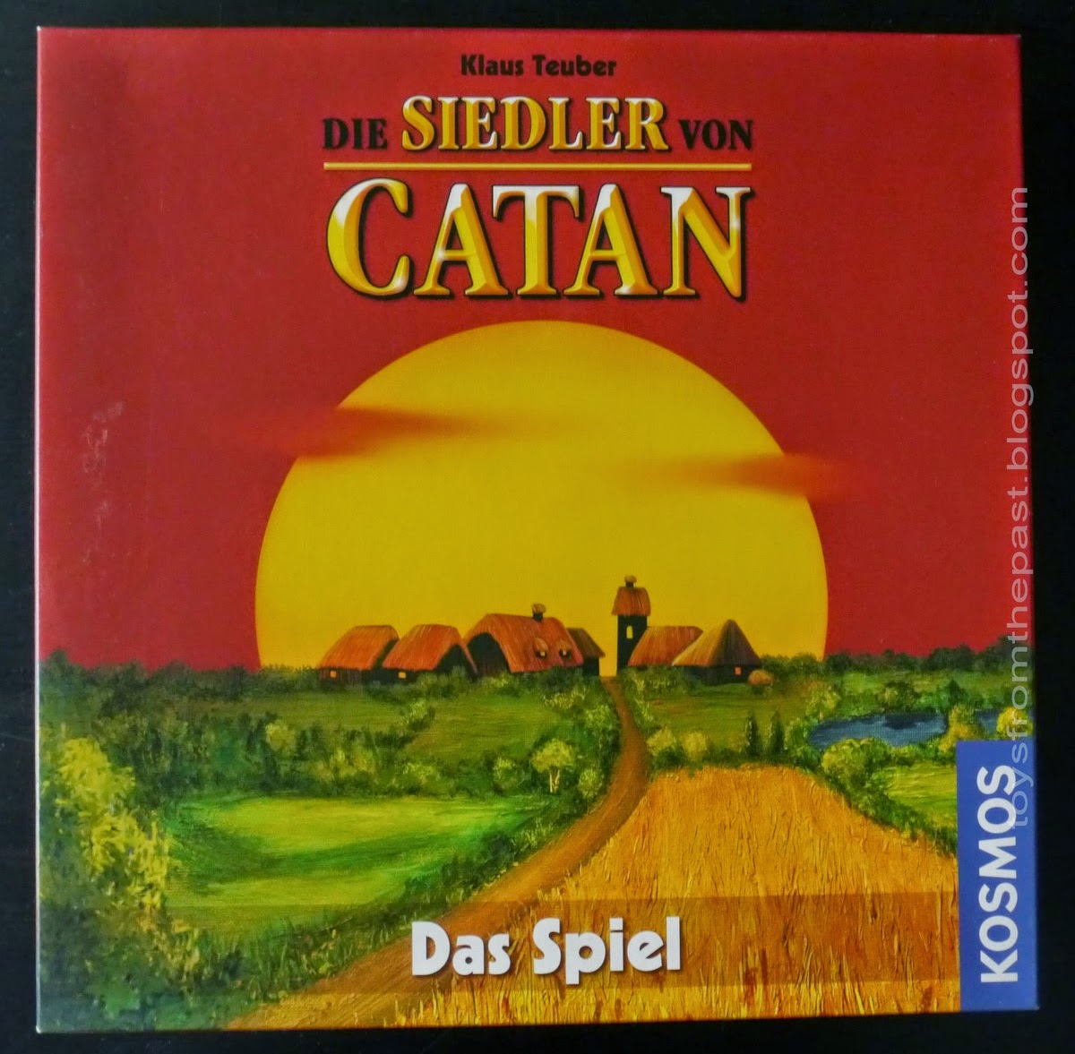 Toys from the Past: #526 THE SETTLERS OF CATAN with SEAFARERS and 5-6 PLAYERS EXPANSIONS (1995 ...
