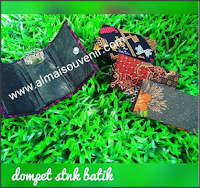 souvenir dompet stnk batik