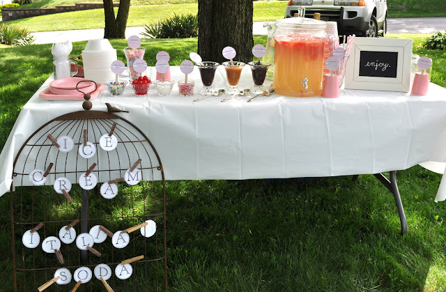 jessicaNdesigns: Ice Cream Bar Party!