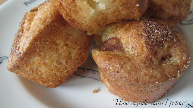 Mini-muffins poire-cannelle 