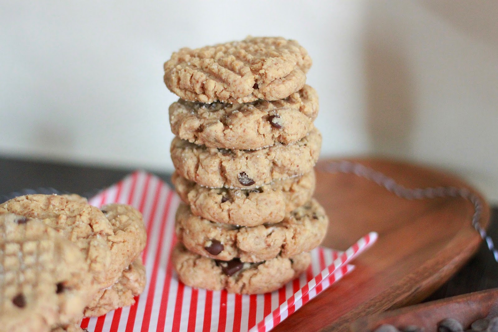 Feeding My Addiction Healthified Peanut Butter Cookies