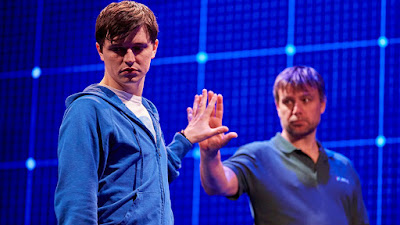 Curious Incident - Reconciliation moment on stage