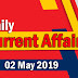 Kerala PSC Daily Malayalam Current Affairs 02 May 2019