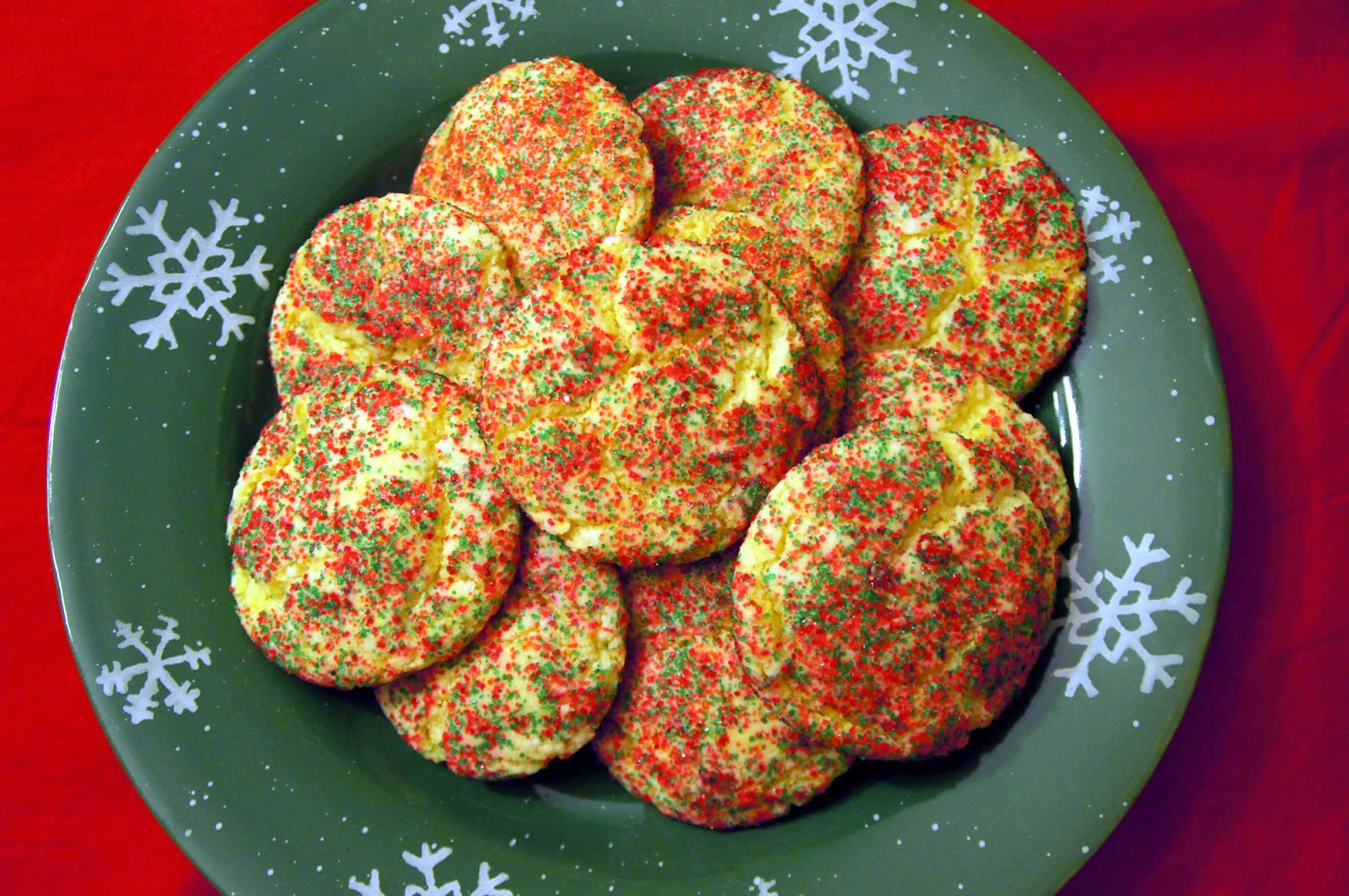 Little Bit of Everything Holiday Vanilla Pudding Cake Cookies SRC