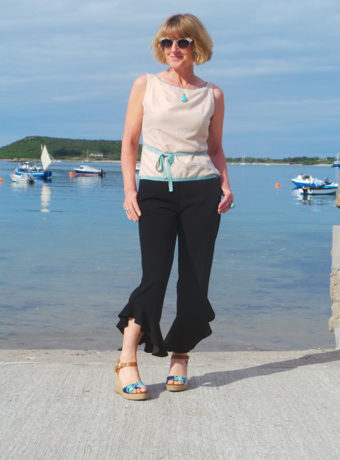 Black trouser challenge 7 and my #instarant | Anna's Island Style