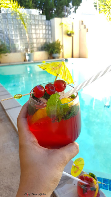 shirley temple, mocktail, recipe, shirley temple drink, shirley temple mocktail, food, food blog, food blogger, summer time, spicy fusion kitchen, non alcoholic drinks, 