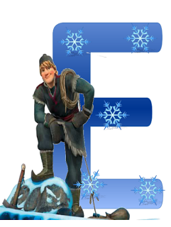 Alfabeto de Frozen con Todos los Personajes. 