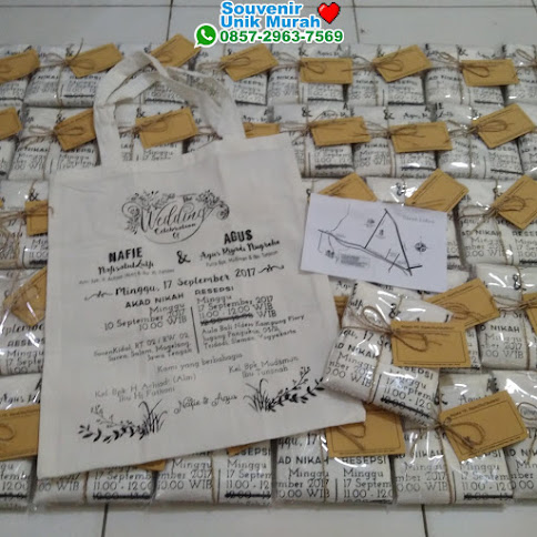 supplier Undangan Tas Blacu Rofi dan Eko harga murah 49875