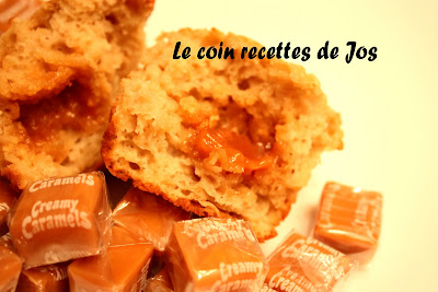 MUFFINS AUX POMMES AU COEUR DE CARAMEL recettes dessert Muffins au café et coeur de caramel