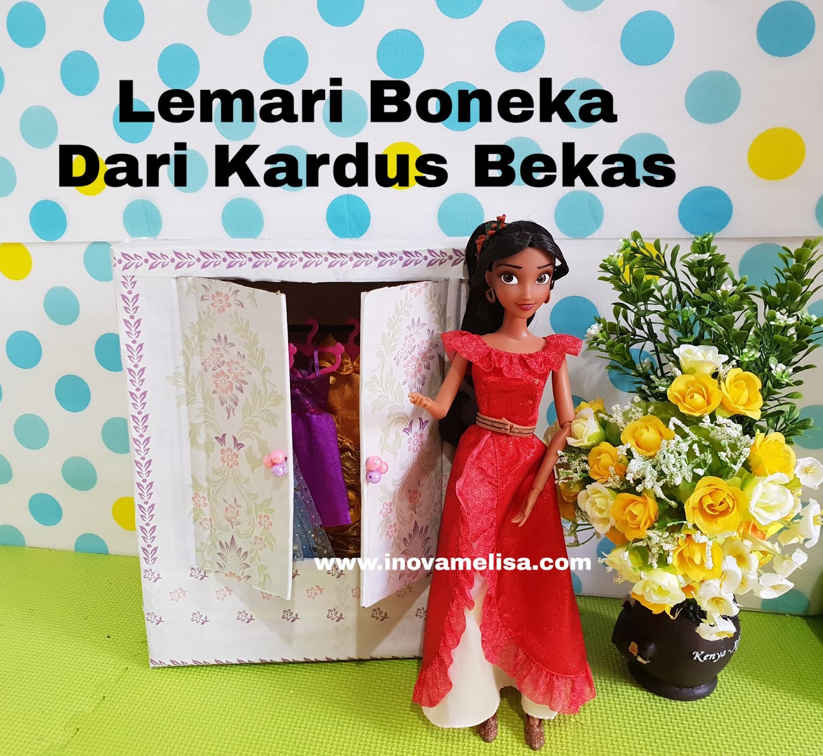 Cara Membuat Lemari Boneka Barbie dari Kardus Bekas Cara Membuat Lemari Boneka Barbie dari Kardus Bekas